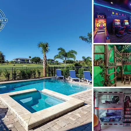 Serene 6 Bedroom Retreat In Orlando Bliss6574
